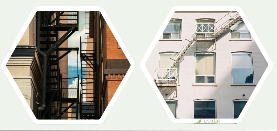 İstanbul’da İşyeri İçin Yangın Merdiveni