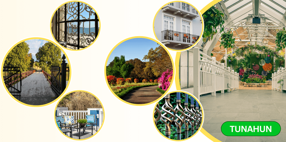 TUNAHUN Ferforje Demir Bahçe Düzenleme