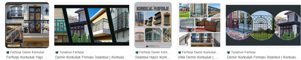 veranda korkuluk yapımı istanbul
