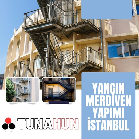 Bina İçin Yangın Merdiveni Yapımı İstanbul