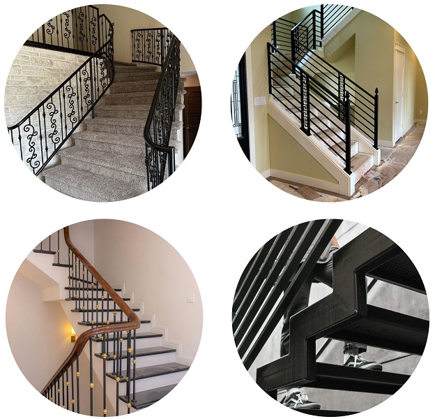 Custom Metal Stair Railings Istanbul