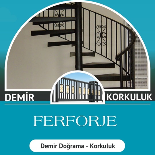İstinye Ferforje Lazer Demir Korkuluk