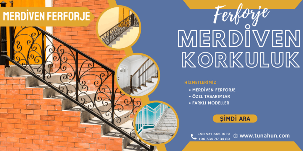 Merdiven Ferforje Yapımı İstanbul