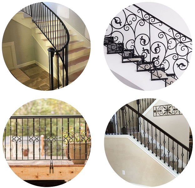 Wrought Iron Stair Railing Company Istanbul