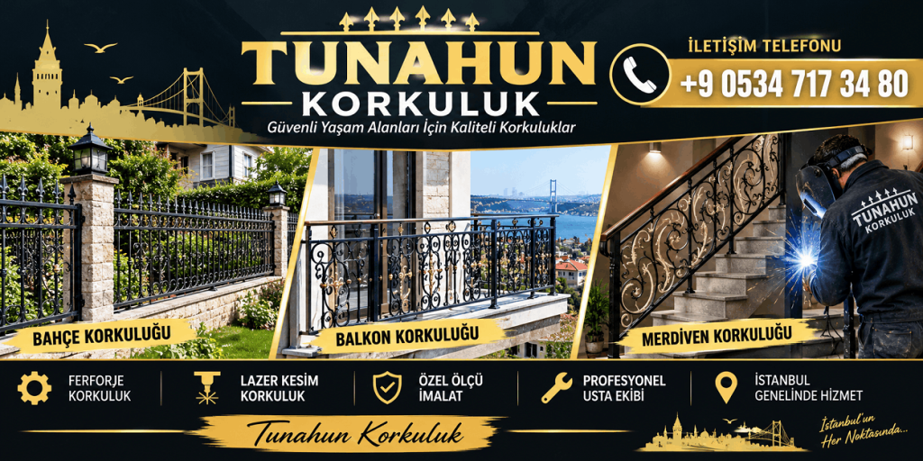 Ferforje Demir Korkuluk Firması İletişimTelefonları İstanbul